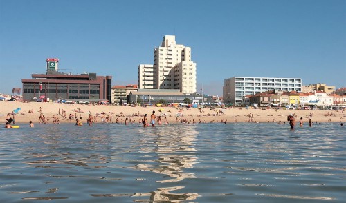 Espinho Beach, in Espinho