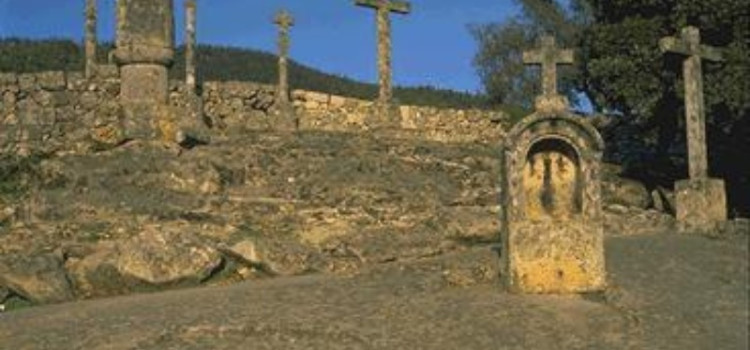 Pulpit of Arouca,Calvary with Crosses and Little Souls of Arouca, 1643 Pulpit of Arouca,Calvary with Crosses and Little Souls of Arouca, 1643
